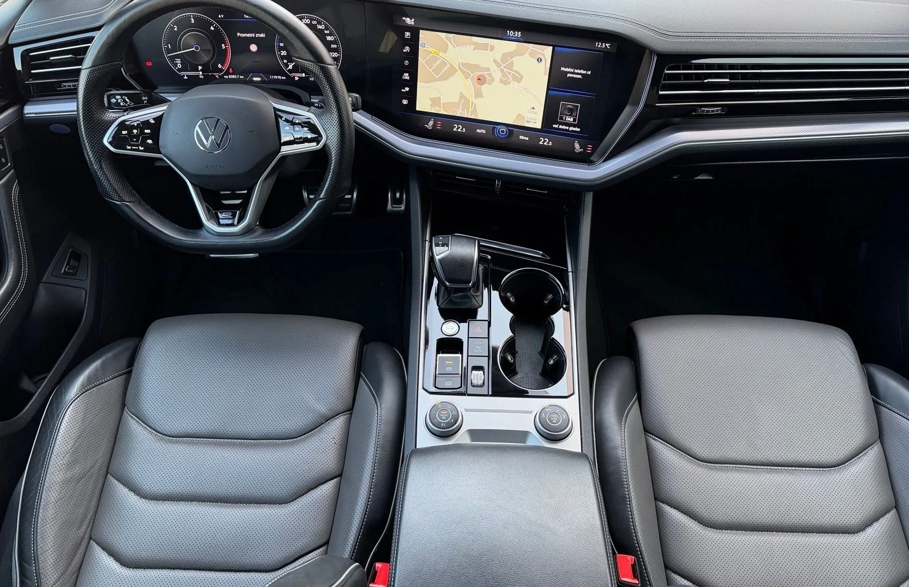 Zunanja slika - VW Touareg - V6 TDI BMT R-Line 210  285 -Zračno-Webasto-HeadUp. - 10