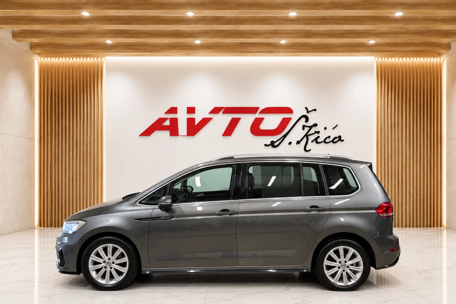 Zunanja slika - Volkswagen Touran - 2.0 TDI-R-LINE-DSG-LED-KAMERA-NAVI-PDC-RADAR TEM - 5