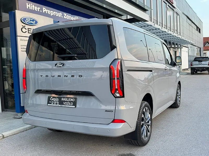 Zunanja slika - Ford E-Transit Custom - 2.0TDCi-L1-4X4-TITANIUMX-AUT-AWD-RADAR-TEMP-SLO - 6