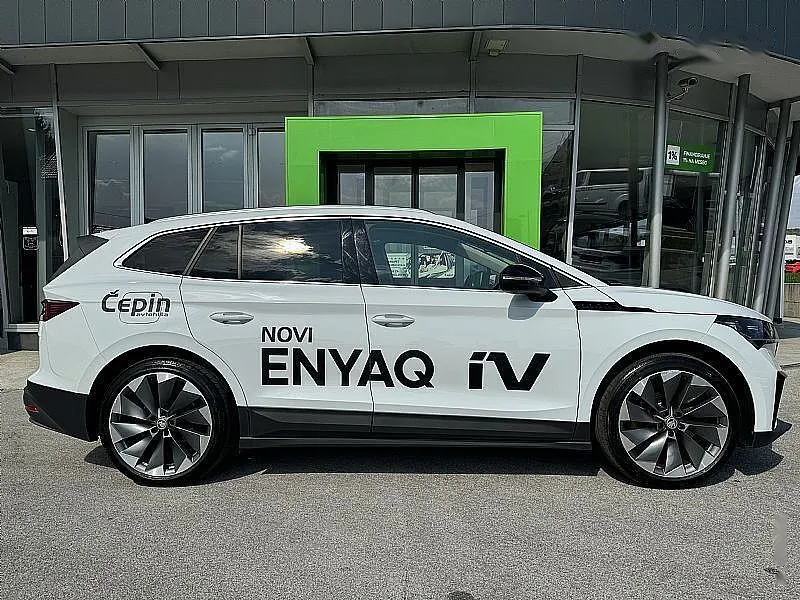 Zunanja slika - Škoda Enyaq - 80-TOPLOTNA -VLEČNA KLJUKA- MOŽNOST ODBITKA DDV - 5
