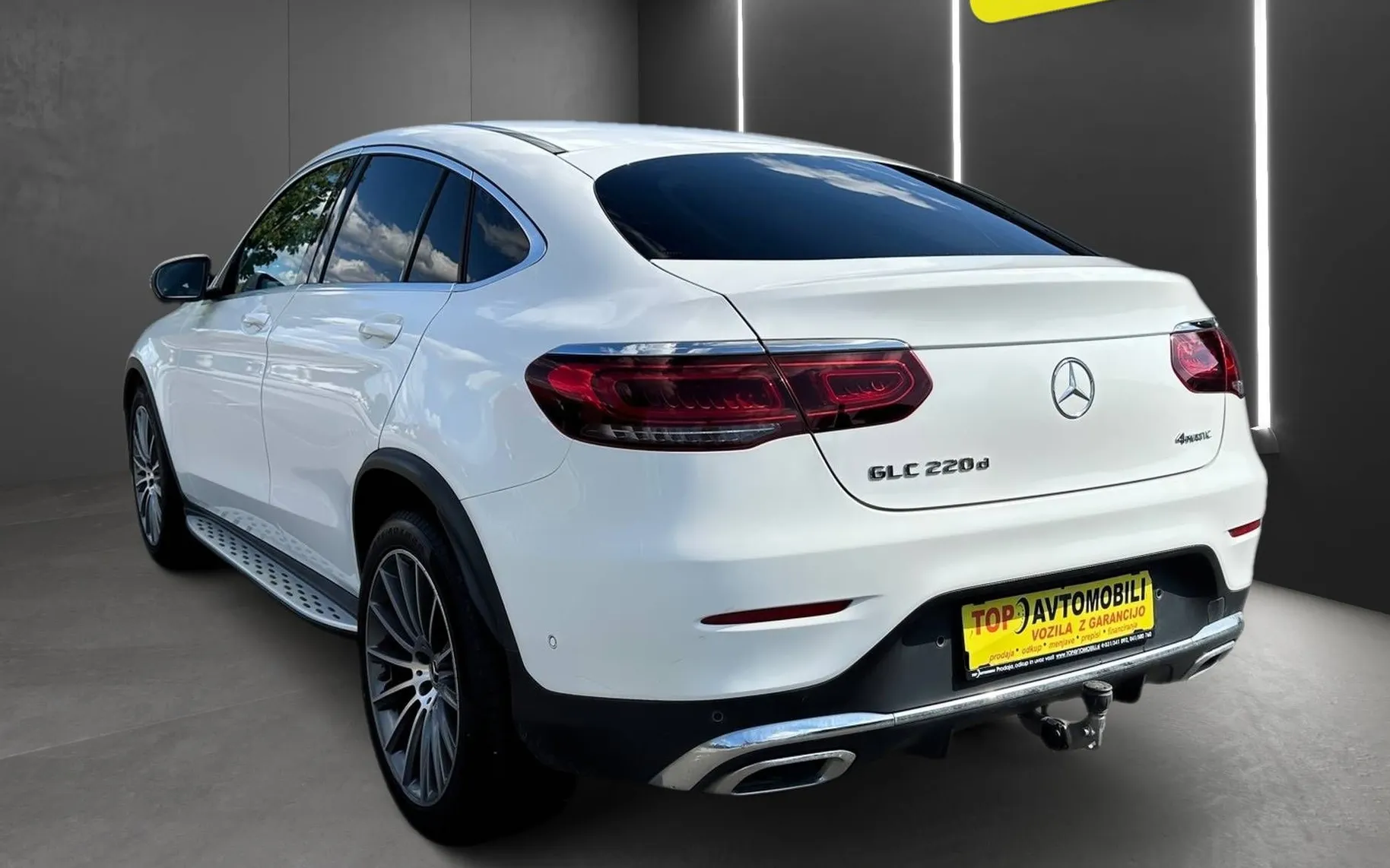 Zunanja slika - Mercedes-Benz GLC-Razred - GLC coupe 220d 4MATIC AMG LINE LED RADAR KAM 360 USNJE NAVI - 6