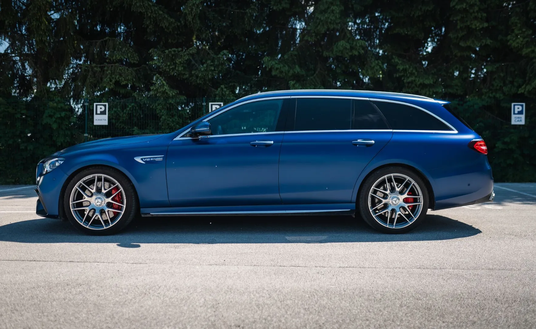 Zunanja slika - Mercedes-Benz E-Razred - Mercedes-AMG E 63 S 4M+ DesignoMagno Burmester HUD - 8