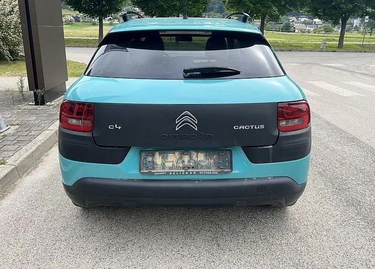 Zunanja slika - Citroën C4 Cactus - 1.2e 82 BVM   1. lastnik    zimske pnevmatike - 4