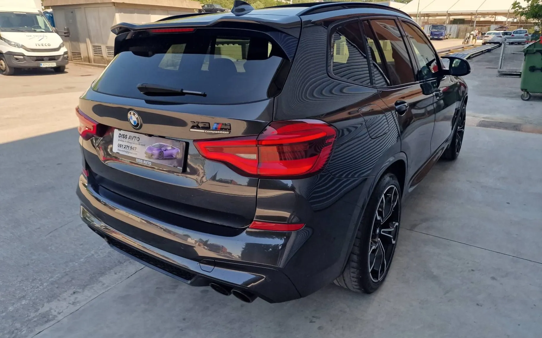 Notranja slika - BMW serija X3: - M COMPETITON KOT NOV PANORAMA-21COL ... - 8