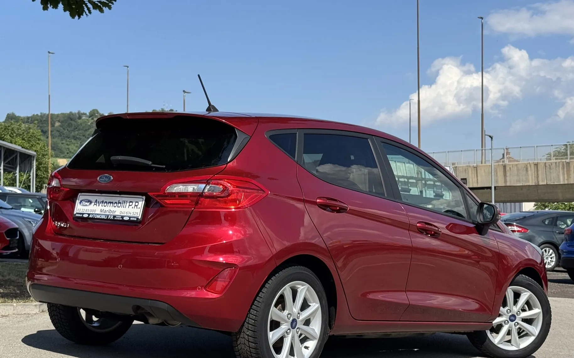 Zunanja slika - Ford Fiesta - 1.0 EcoBoost STYLE 1.LASTNICA SLO ODLIČNO VOZILO - 7