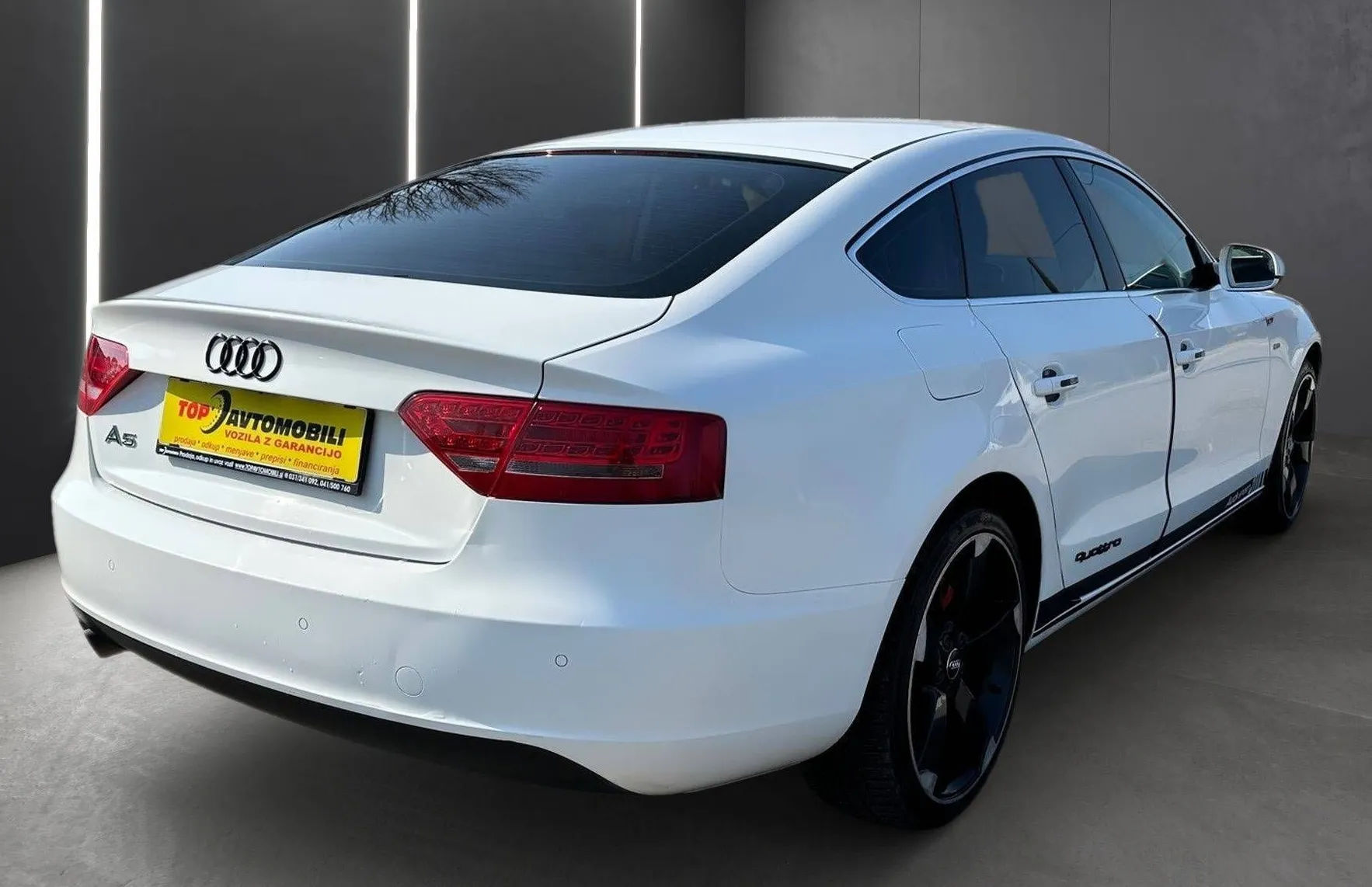 Zunanja slika - Audi A5 - Sportback 2.0 TDI QUATTRO S-LINE BI-XENON TEMPOMAT HI-FI T.. - 8