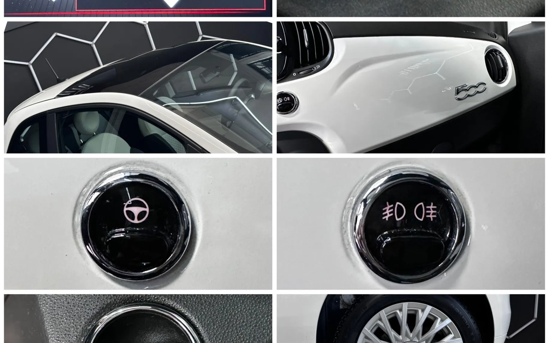 Notranja slika - Fiat 500 - 1.0 Dolcevita MHEV PANORAMA+TEMPOMAT - 12