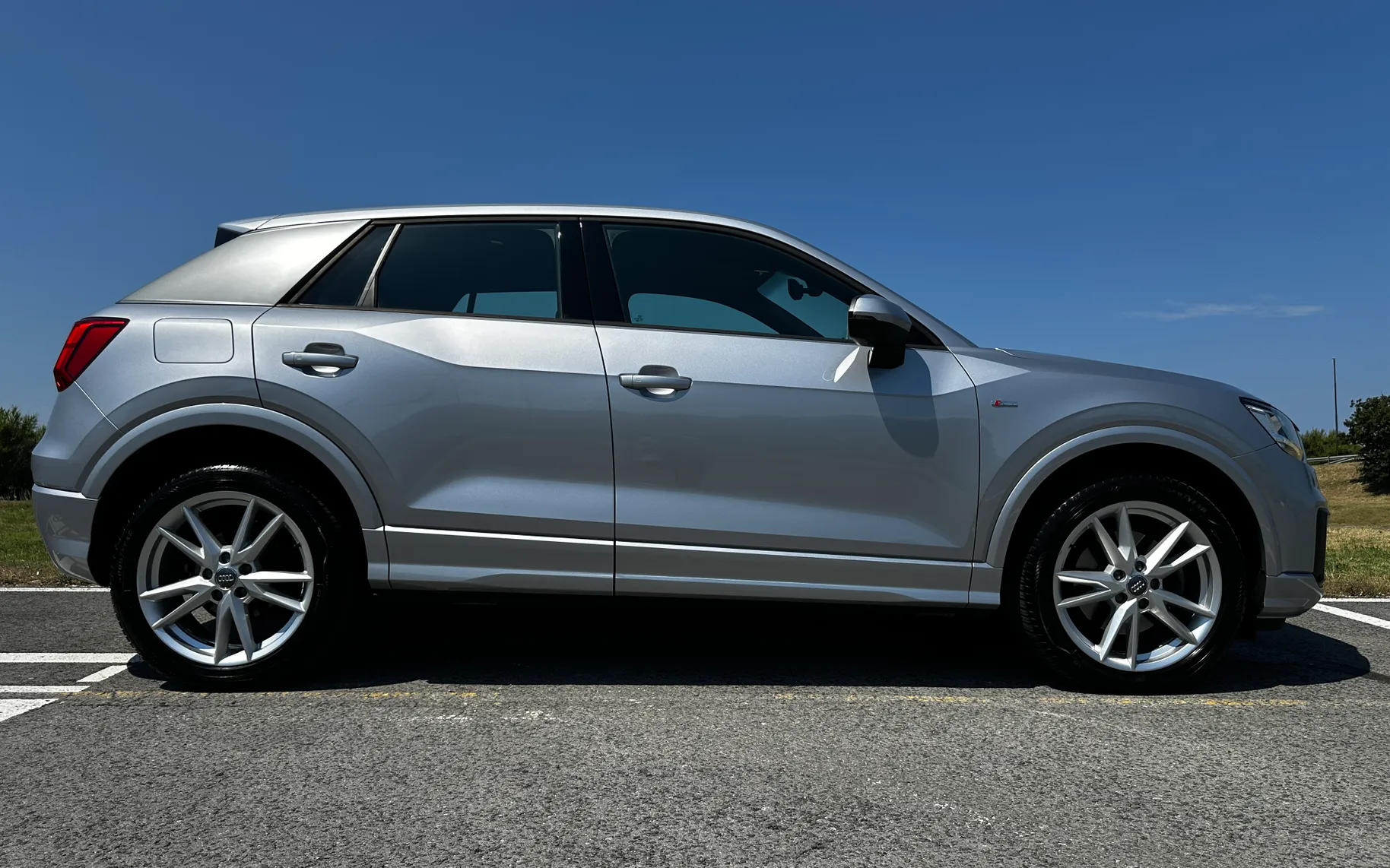 Zunanja slika - Audi Q2 - 35 TDI S-LINE S TRONIC LED-PDC-KLJUKA-NAVI-ALU.18 - 3