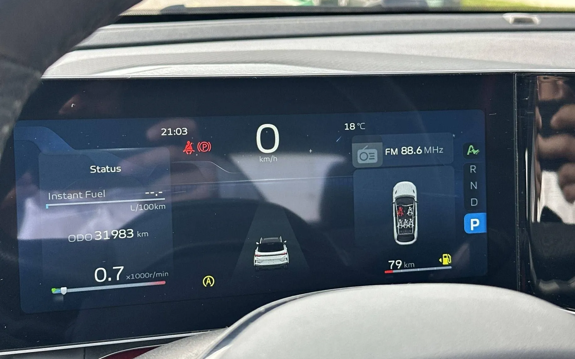 Notranja slika - Geely CoolRay - 1.5 TD GF - 15