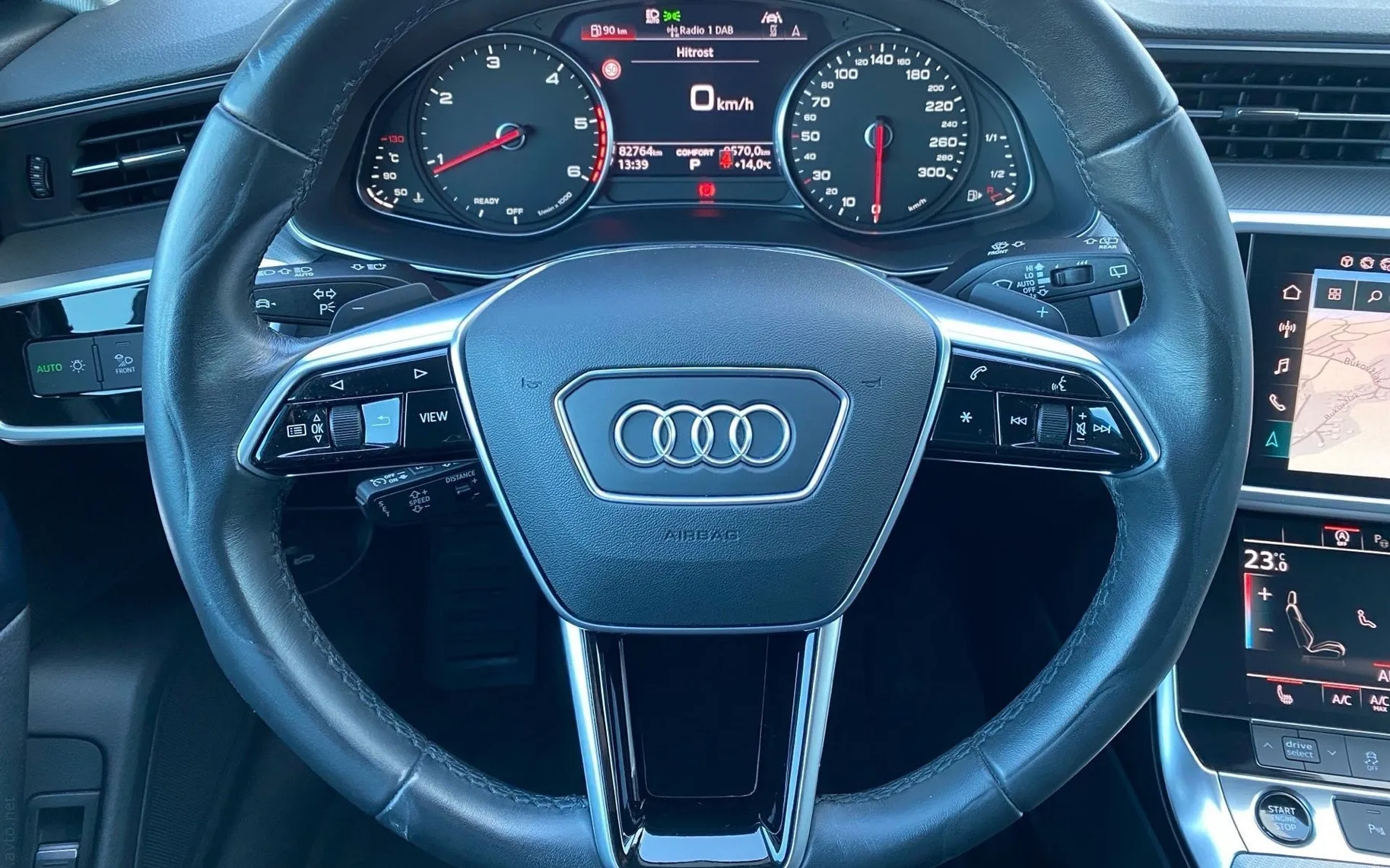 Notranja slika - Audi A6 Avant - 40 TDI S tronic Quattro150kW-Webasto-Vlečna kljuka - 8