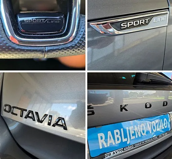 Zunanja slika - Škoda Octavia - Combi 2.0 TDI Sportline DSG.MATRIX.HUD.AMBIENTAL. - 17