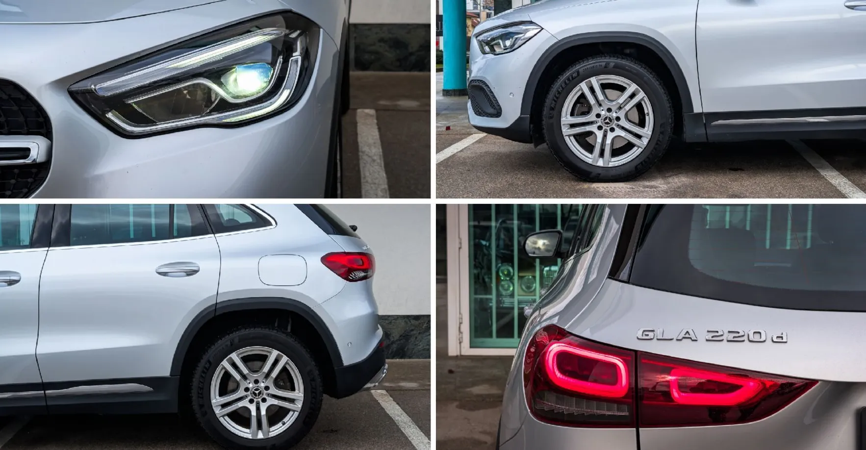 Zunanja slika - Mercedes-Benz GLA-Razred - GLA 220d 4M LED Ambient. Kamera Aktiv. tempomat - 8