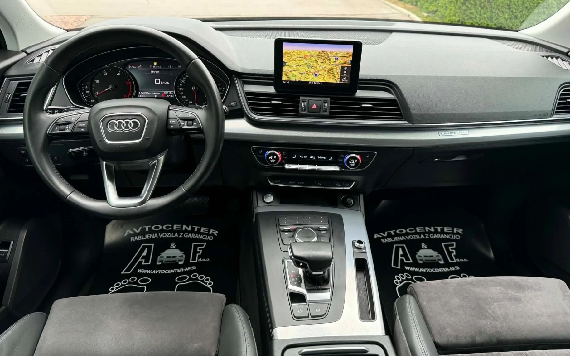 Notranja slika - Audi Q5 - 2.0TDI-AUT-Q-4X4–S LINE-177.000km-LIZING ZA TUJCE- - 11