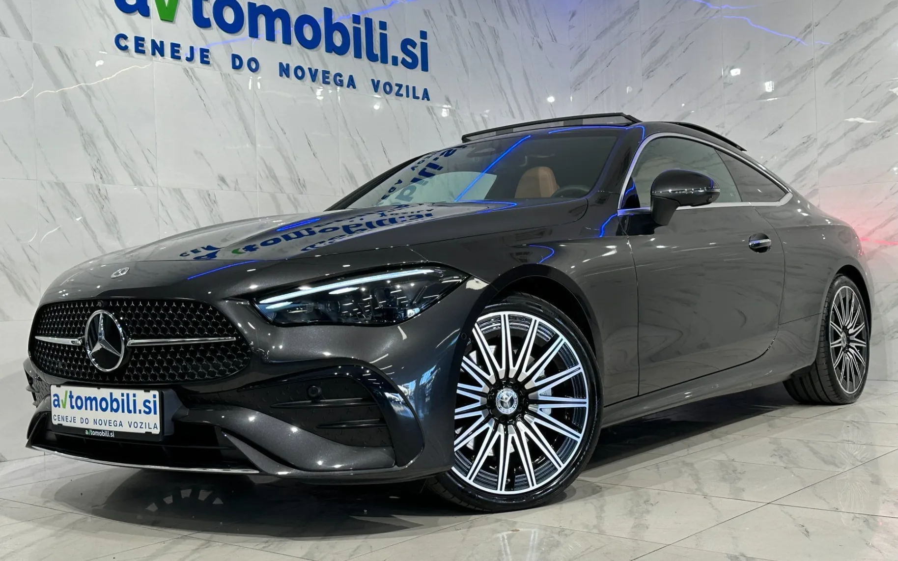 Zunanja slika - Mercedes-Benz CLE-Razred - Coupe 300 4MATIC |AMG|Pano|Hlajenje|Webasto|360K| - 1