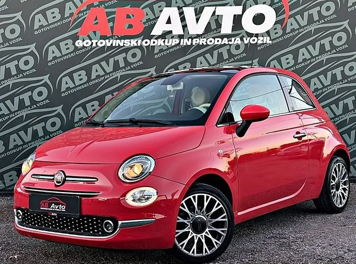 Zunanja slika - Fiat 500 - 1.2 8v Lounge+ALU+STR OKNO+LED+CITY+BREZPOLOGA+TOP - 3