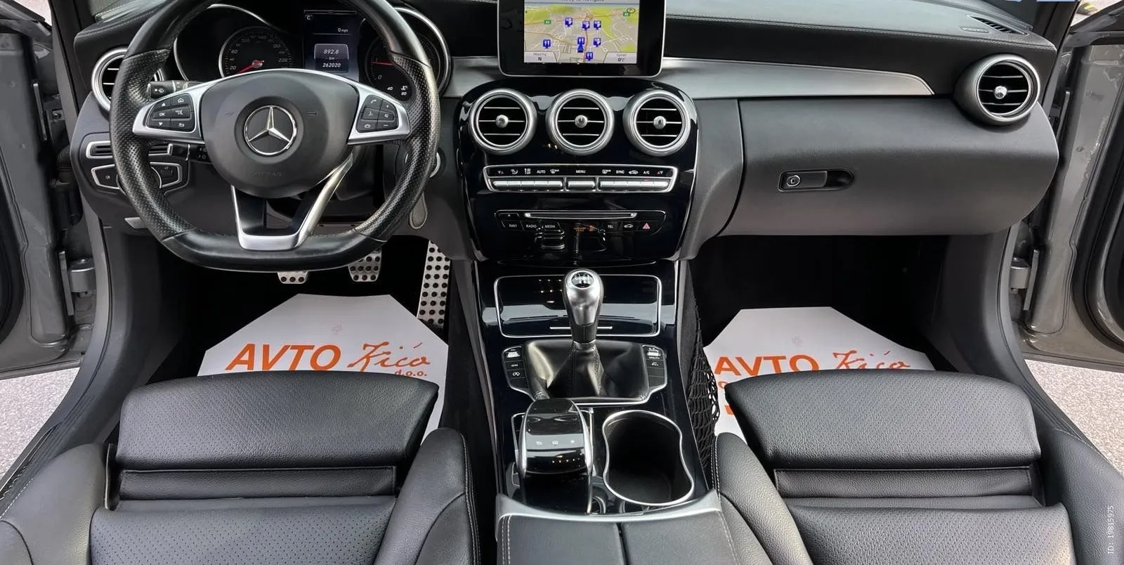 Notranja slika - Mercedes-Benz C-Razred - 200 d-AMG-BI-XENON-LIMO-FULL LED-NAVI-TEMPOMAT-P.. - 9