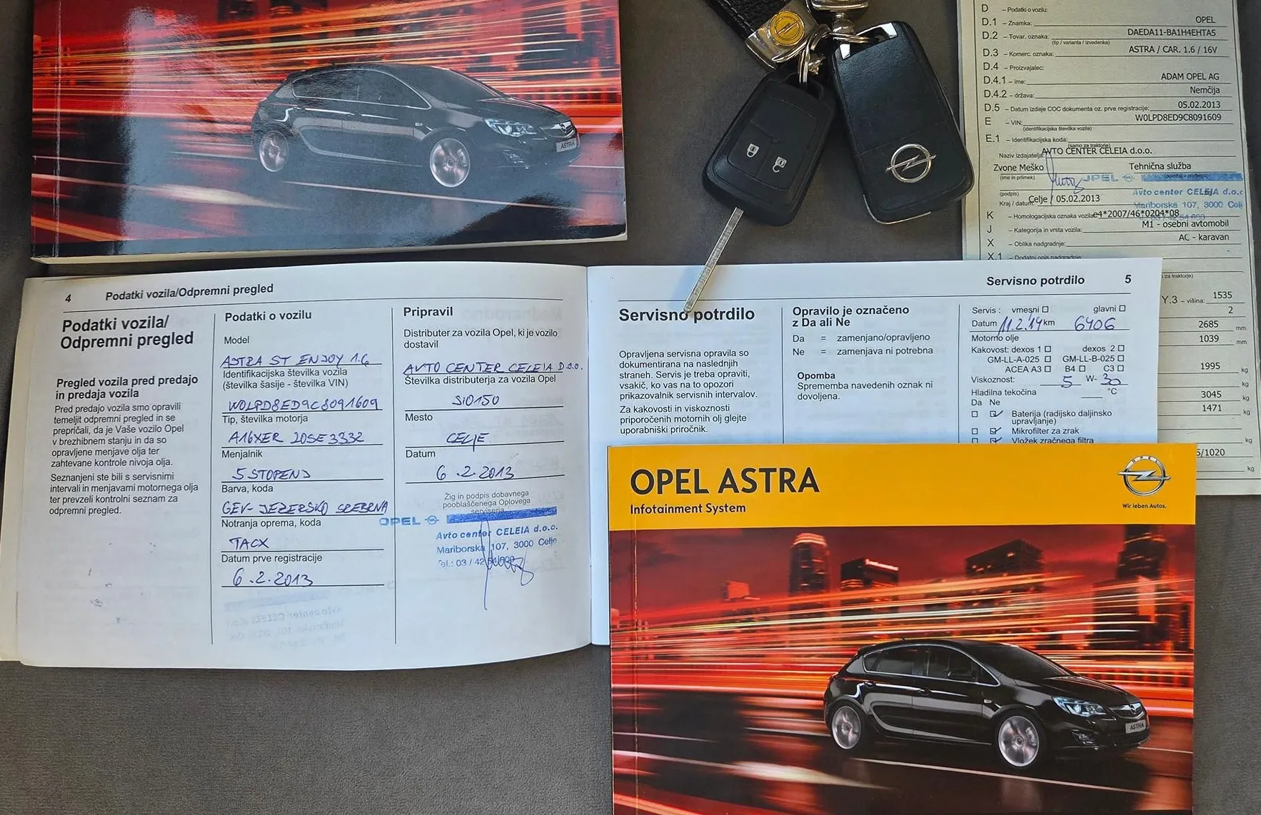 Zunanja slika - Opel Astra - 1.6 SAMO 94.000KM-SLO-1.LASTNIK-KLIMA... - 9