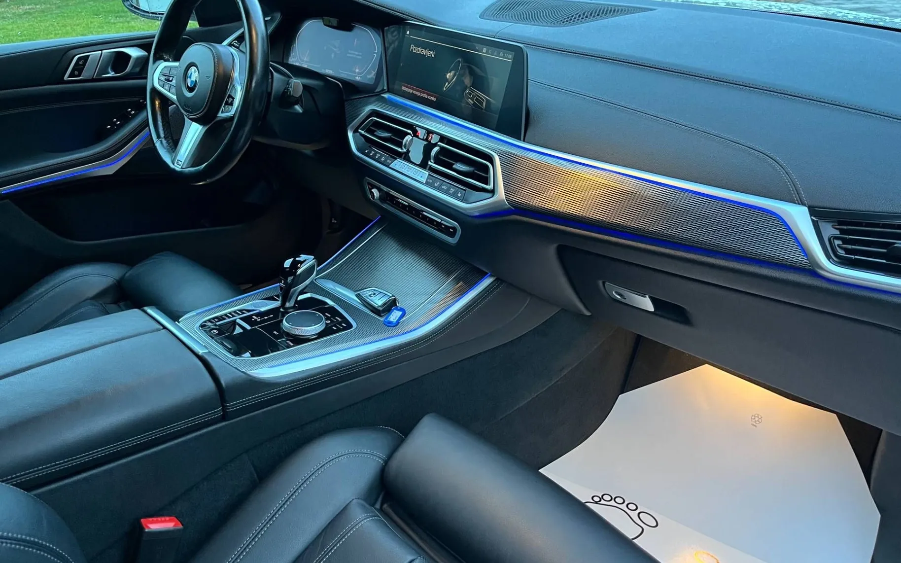 Notranja slika - BMW serija X5: - xDrive30d-1 LASTNIK-KAM 360-LED-22 COL-ODLIČNA... - 8