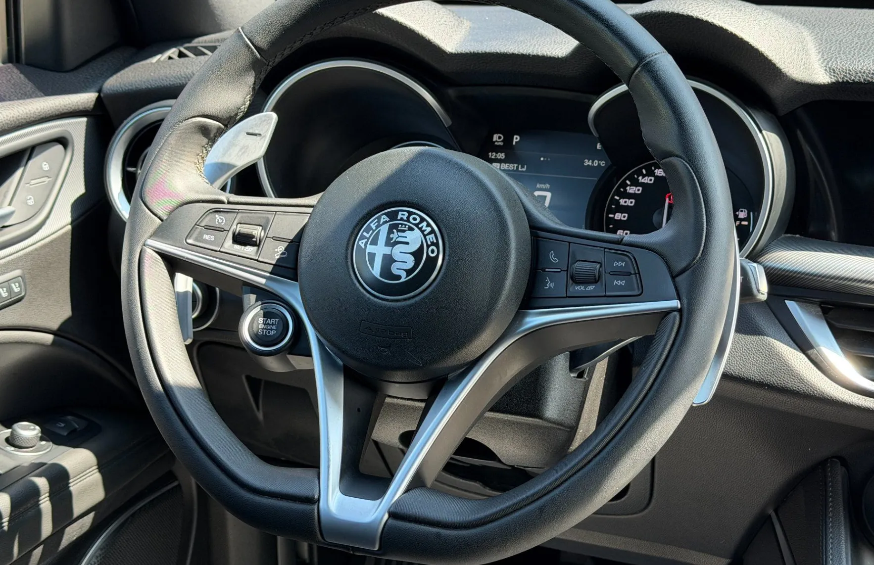 Zunanja slika - Alfa Romeo Stelvio - 2.2 Diesel 190KM Super |Gr.sed|Gr.Vol|Kam|Navi| - 12