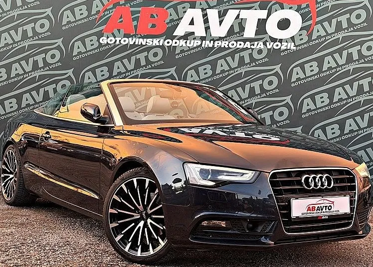 Zunanja slika - Audi A5 - Cabriolet 1.8 TFSI 125kW+ALU19+NAVI+LED+ACC+KEYLESS+MEMORY - 1