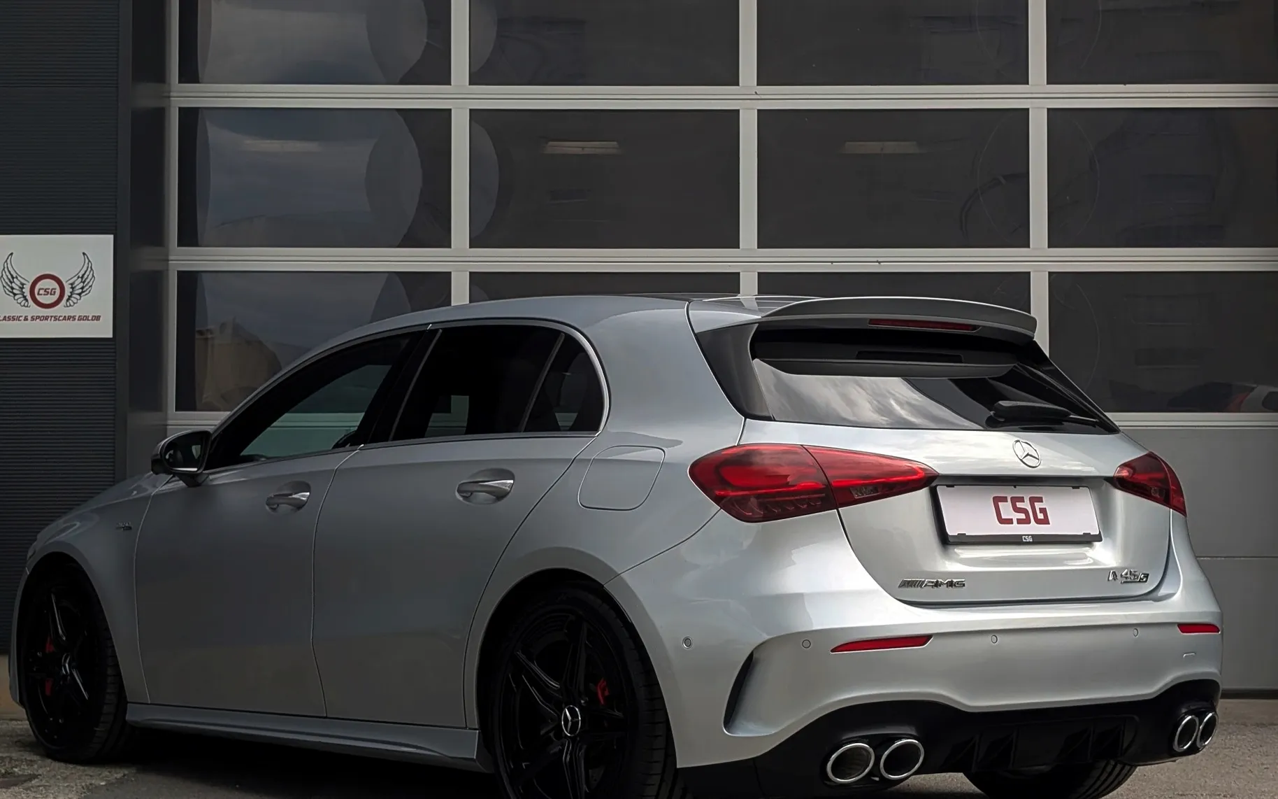 Zunanja slika - Mercedes-Benz A Class Compact Limousine - AMG A 45 S 4MATIC+ Multibeam|Pano|ACC|B - 4