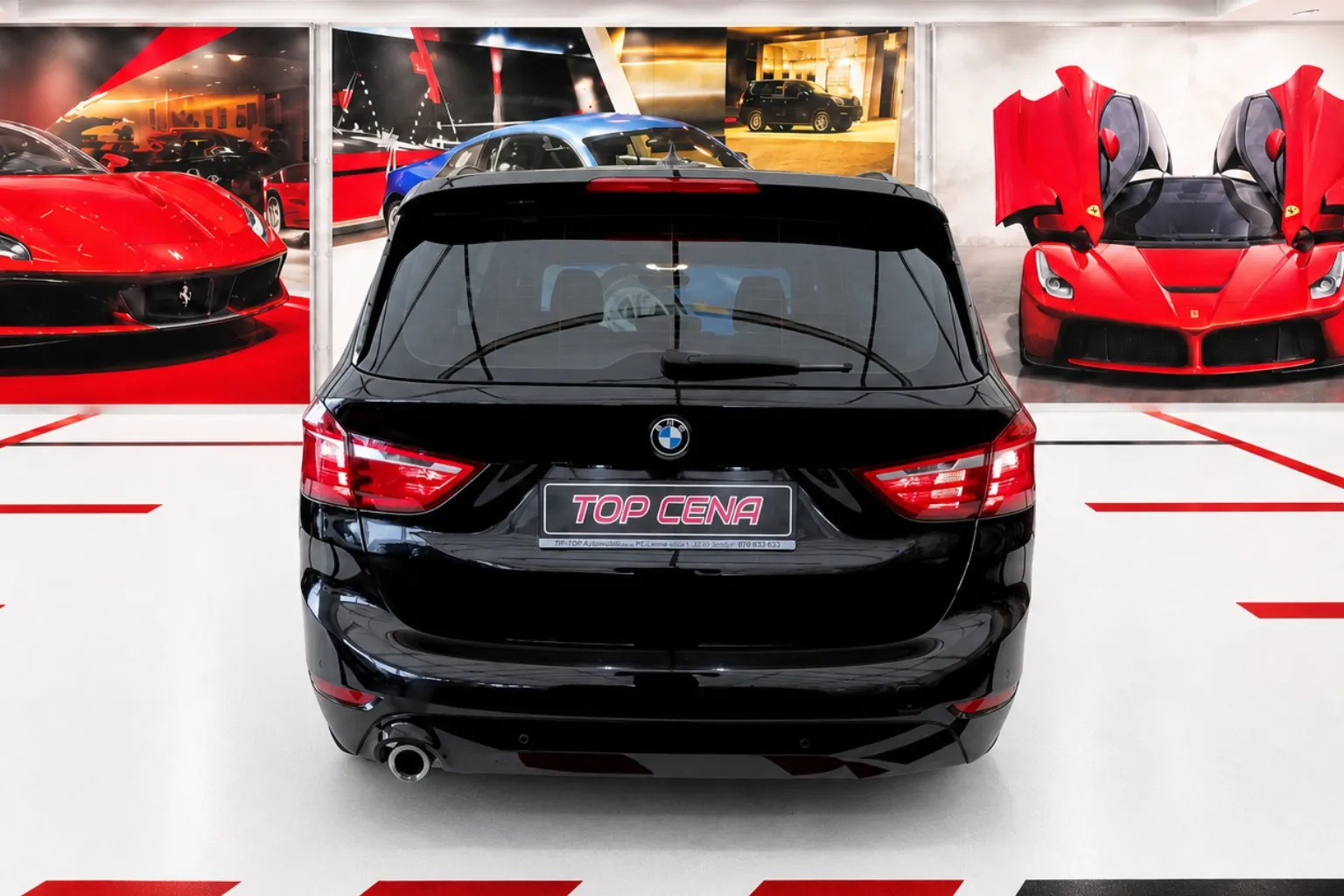Zunanja slika - BMW serija 2 Gran Tourer: - 216d NOVI MODEL PDC ALU LED NAVI 1.LASTNIK-KOT-N - 4