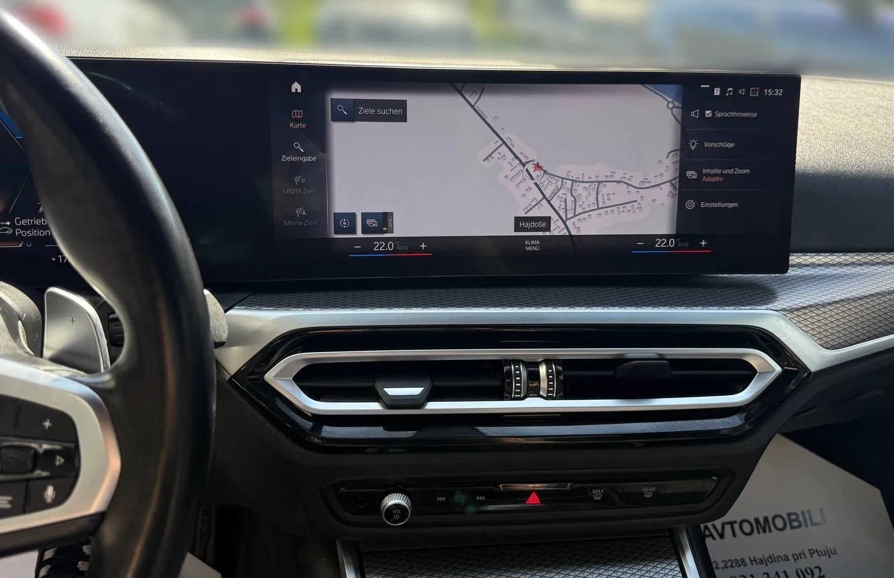 Zunanja slika - BMW Serija 3 - : 320d M PAKET LED NAVI PDC KAMERA RADAR TOP - 15