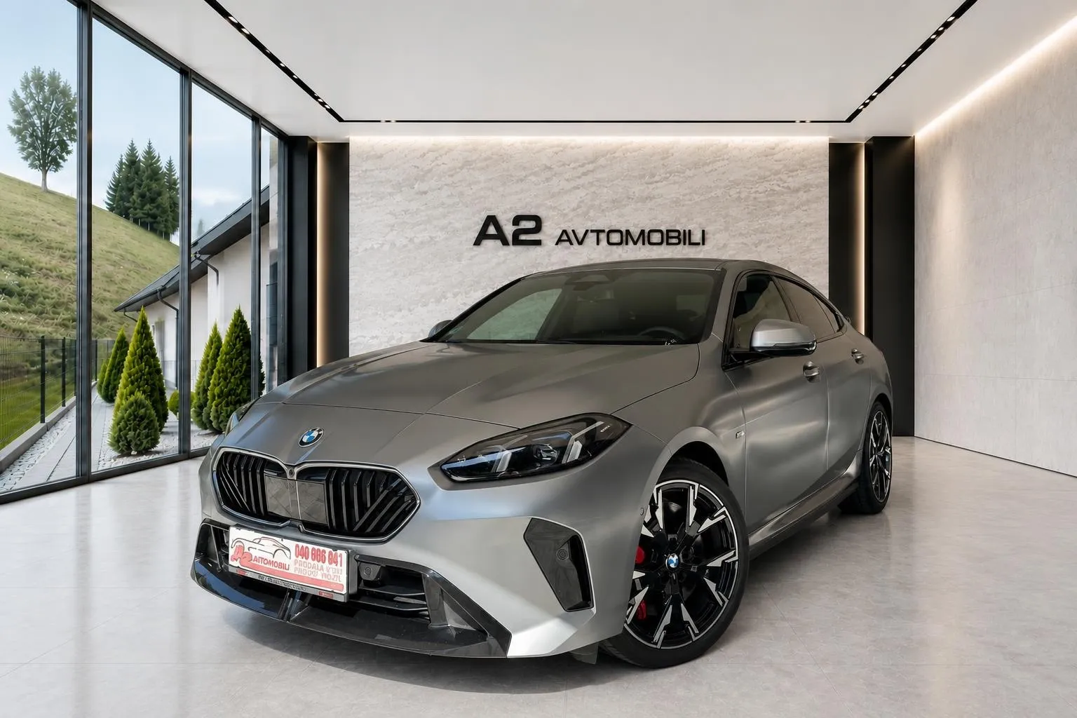Zunanja slika - BMW serija 2 Gran Coupe: - 220i M-PRO PAKET-KAMERA360-LED-HARMAN-HEAD UP-... - 5