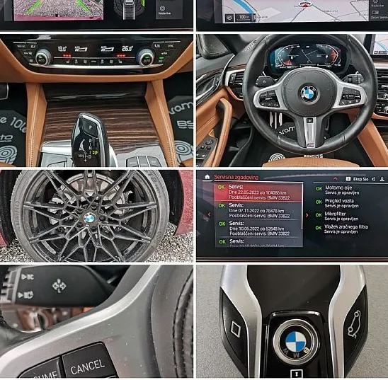 Zunanja slika - BMW Serija 5 - Touring: 520d AUT. M PAKET-VIRTUAL-LED-KAMERA-ALU20 - 24