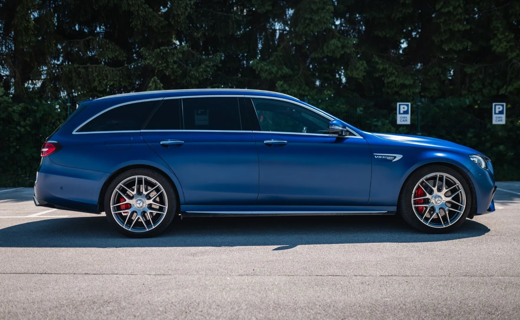 Zunanja slika - Mercedes-Benz E-Razred - Mercedes-AMG E 63 S 4M+ DesignoMagno Burmester HUD - 4