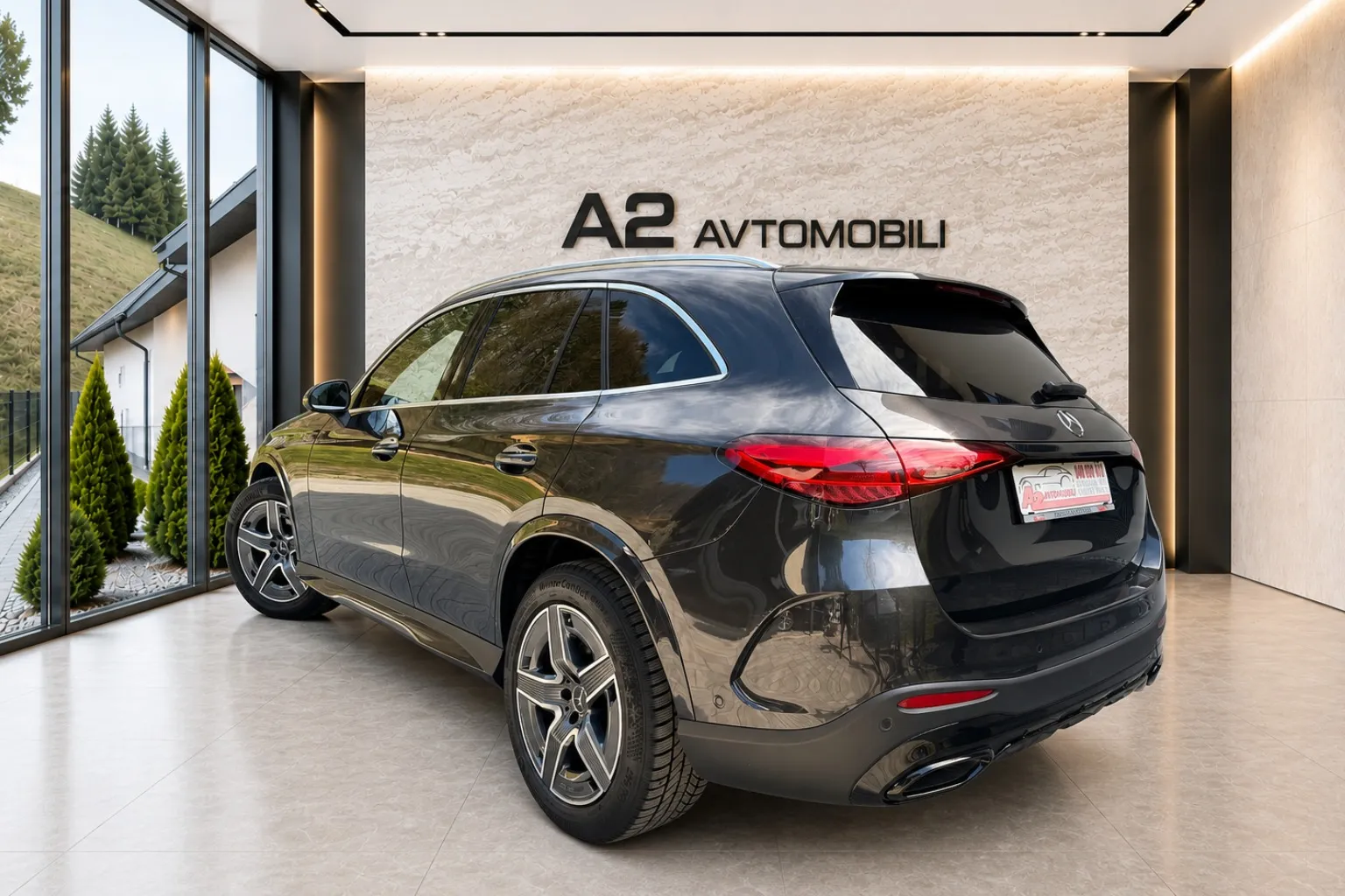 Notranja slika - Mercedes-Benz GLC-Razred - GLC 300 d 4MATIC AMG-KLJUKA-KAMERA-ACC-LED-NAVI-.. - 7