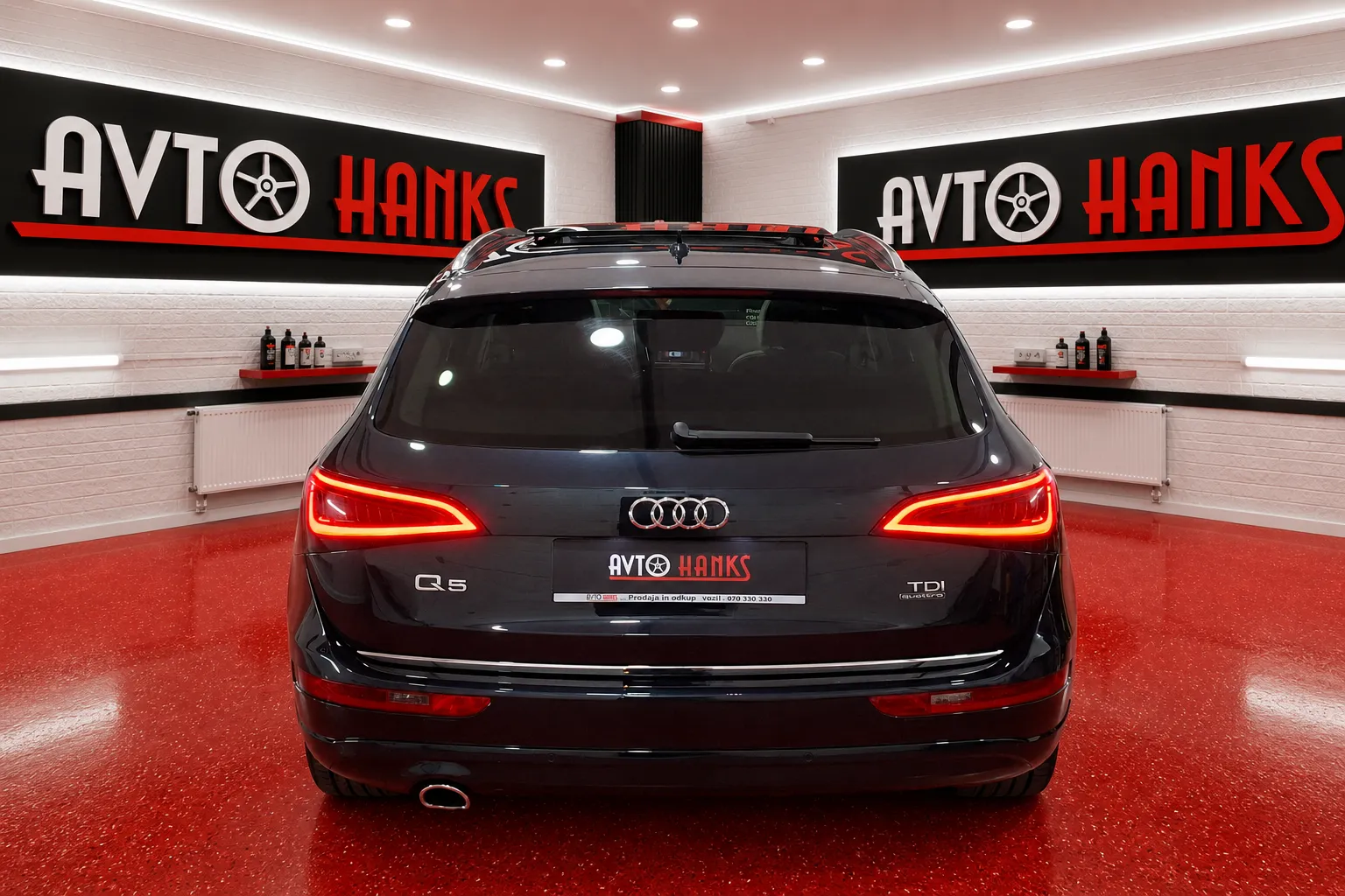 Notranja slika - Audi Q5 - 2.0 TDI S-tronic.1.LASTNIK.4X4.PANO.BREZ POLOGA - 9