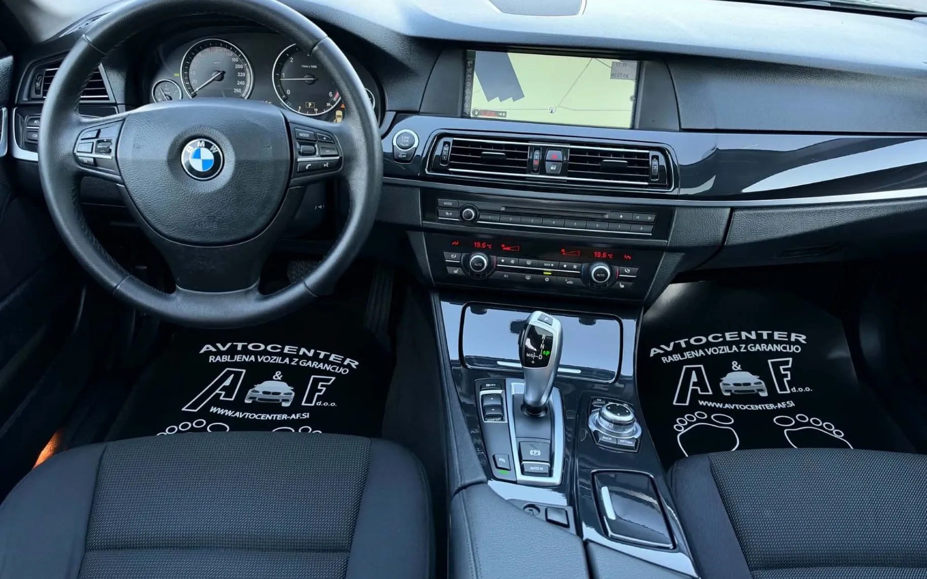 Notranja slika - BMW serija 5: - 520D-AUT-VELIK NAVI-ŠIBEDAH-LIZING ZA TUJCE- - 9