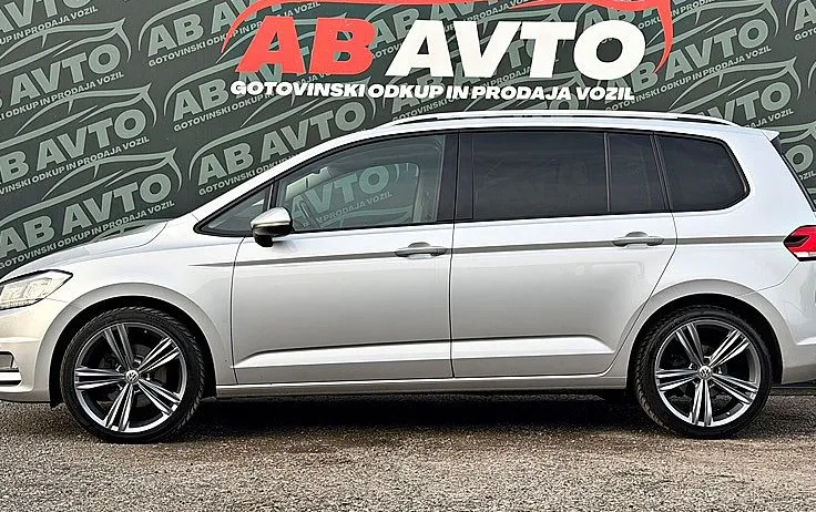 Zunanja slika - VW Touran - 2.0 TDI BMT avt. Highline 110  150 +7SEDEZEV+TOP - 8