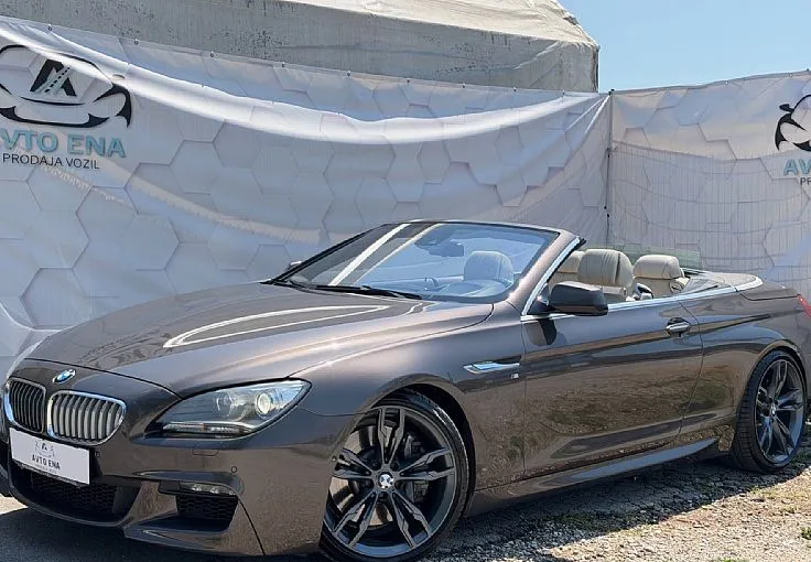 Zunanja slika - BMW serija 6 Cabrio: - 650i M -LED-HEADUP-MEMORY-MASAŽA-GRETJ.+HLAJ. - 1