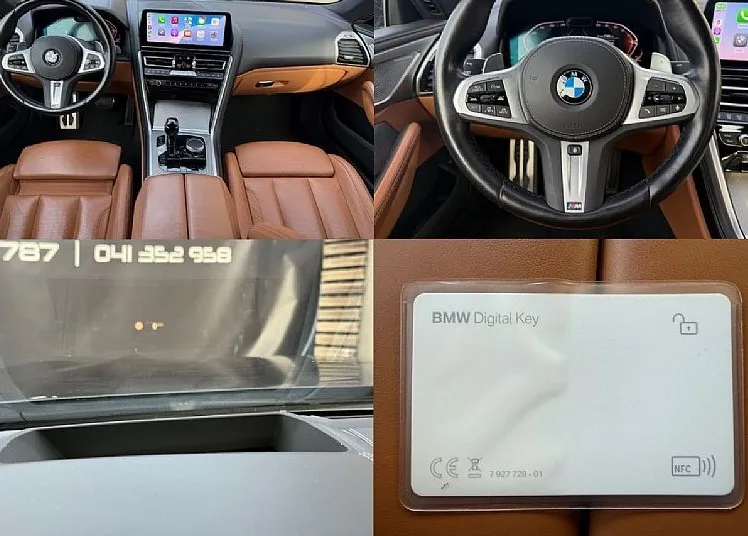 Zunanja slika - BMW serija 8 Cabrio: - 840i xDrive 4WS LASER BOWERS HUD ACC ZVOK MOTORJ - 7