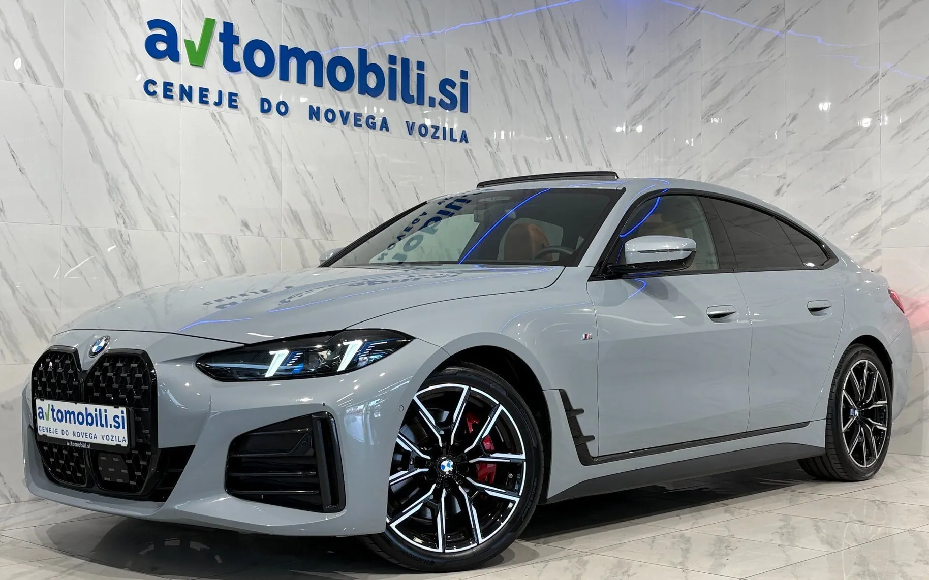 Zunanja slika - BMW serija 4 Gran Coupe: - 20d|xDrive|M-Pro|Pano|ACC|Harman|360K|HUD|Memory| - 1