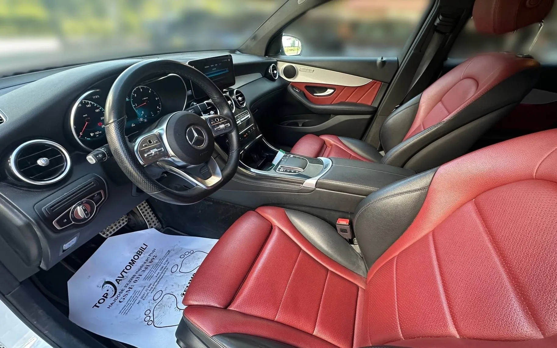 Zunanja slika - Mercedes-Benz GLC-Razred - GLC coupe 220d 4MATIC AMG LINE LED RADAR KAM 360 USNJE NAVI - 12