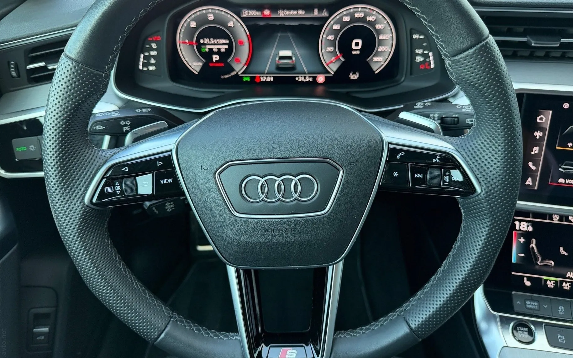 Notranja slika - Audi A6 Avant - 40 TDI S line S tronic-Panorama-Vl.kljuka-Matrix.. - 8