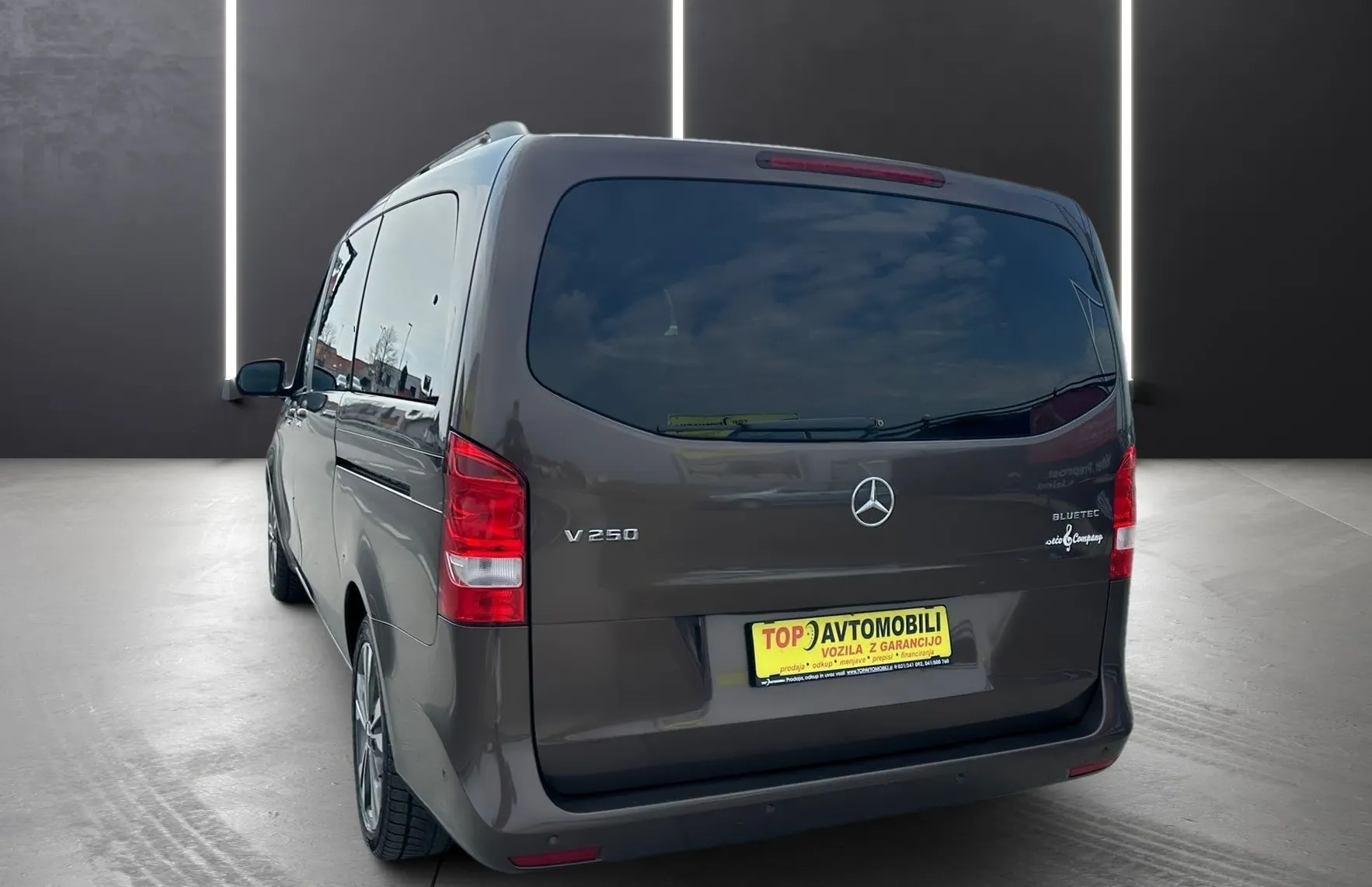 Zunanja slika - Mercedes-Benz V-Razred - V 250d AVANTGARDE DOLGI LINE ASSIST NAVI PDC KAM - 6
