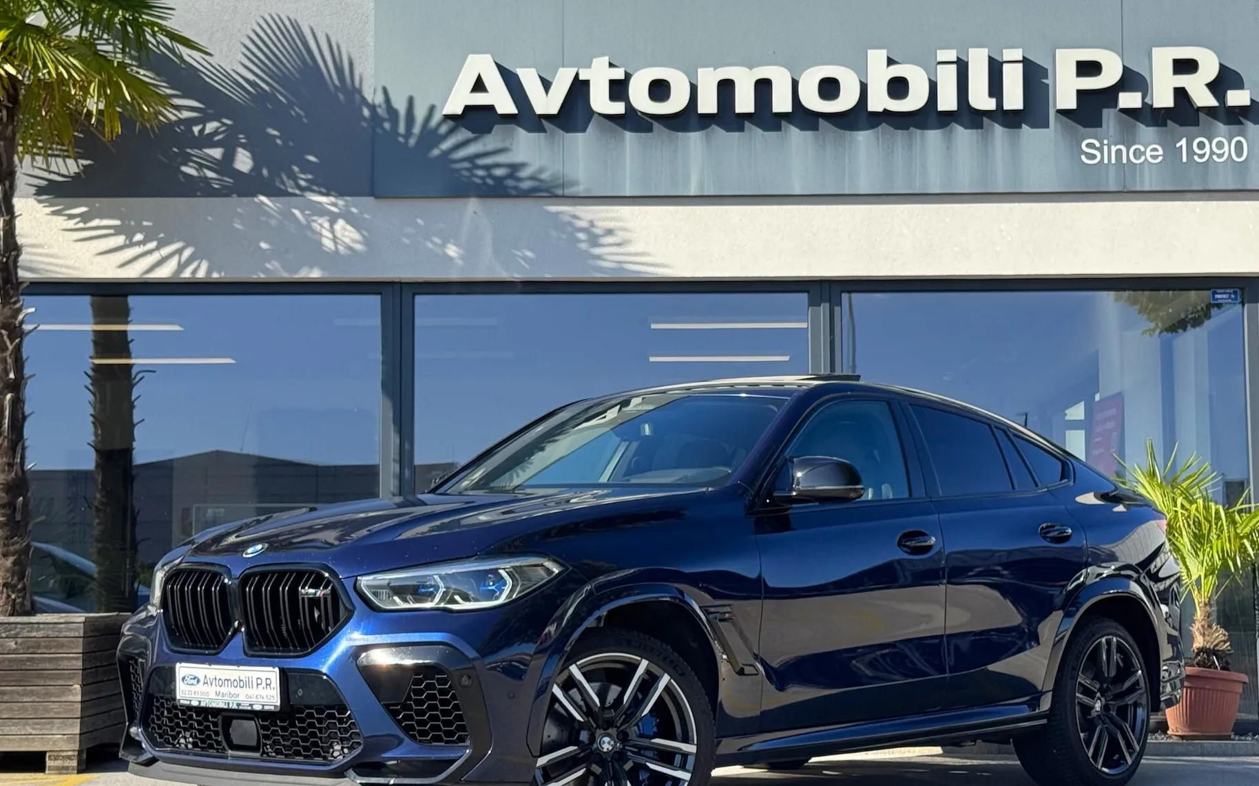 Zunanja slika - BMW serija X6 - M COMPETITION AUT 625KM LASER PANORAMA ACC ODLIČEN - 1