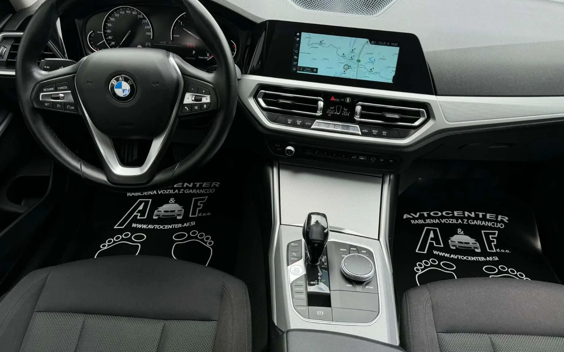 Notranja slika - BMW serija 3: - 318d-AUT-LED-100.000km-LIZING ZA TUJCE-NAVI-... - 14
