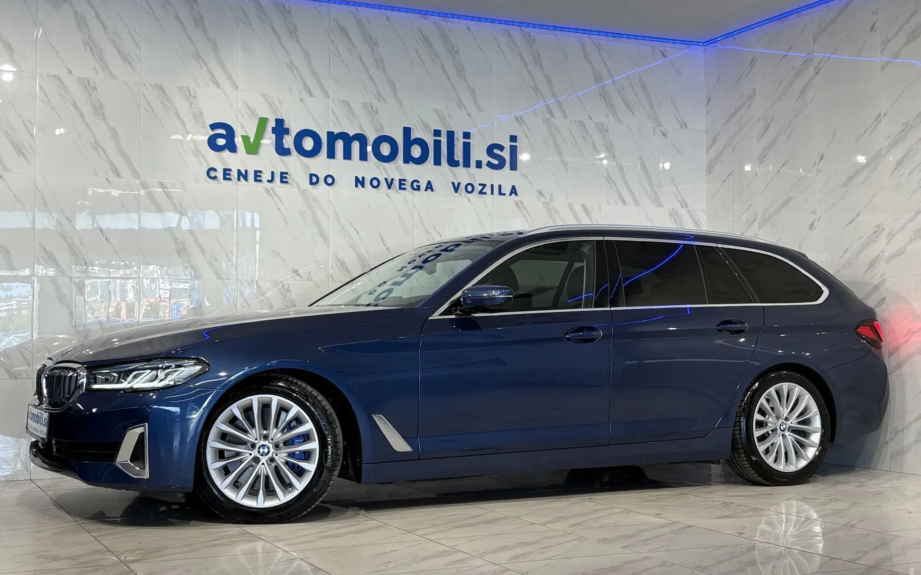 Zunanja slika - BMW serija 5 Touring: - 40d|xDrive|M|ACC|Laser|HUD|Kamera|TV|Gretje|Klju.. - 2