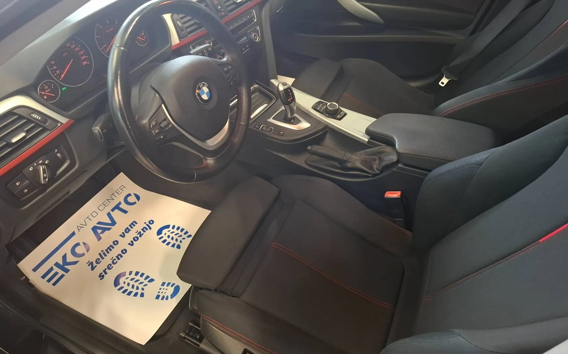 Notranja slika - BMW serija 3 Gran Turismo: - 318d Gran Turismo PDC-TEMP.-LED-ALU-SLO-1LASTNIK - 8