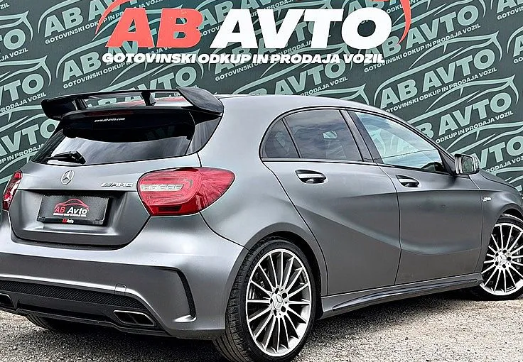 Zunanja slika - Mercedes-Benz A-Razred - A 45 AMG 4MATIC Avt.+F1+265KW+ALU19+STAR ROOF+TOP - 5