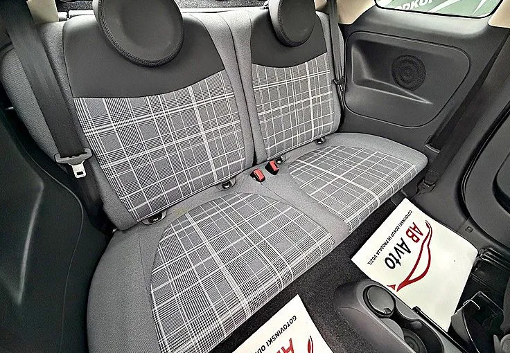Zunanja slika - Fiat 500 - 0.9 8V TURBO+77KW+6PRESTAV+LED+ALU+DAB+BREZ POLOGA - 11