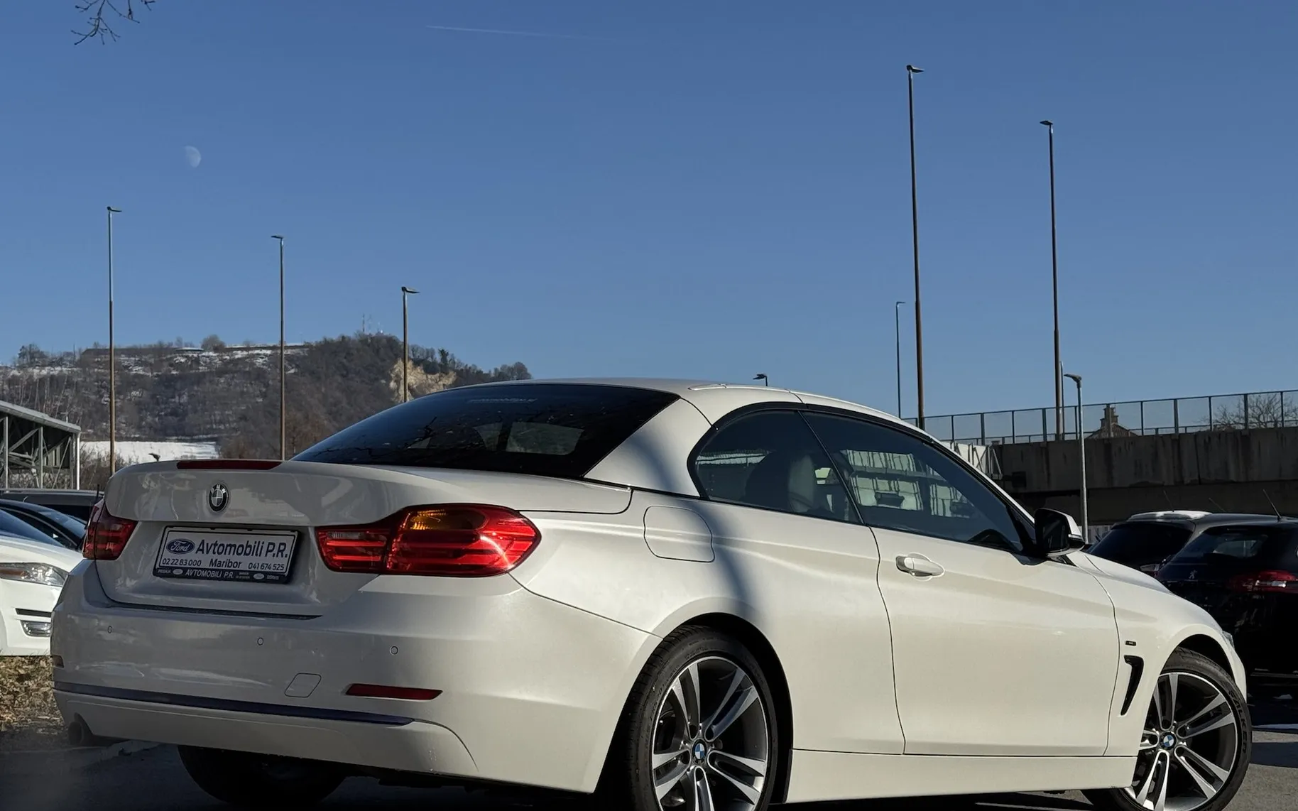 Zunanja slika - BMW serija 4 - 420d CABRIO AUT SPORT ODLIČEN - 7
