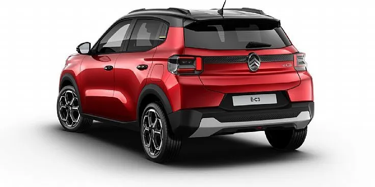 Zunanja slika - Citroën C3 - Max ëLectric 113 KM - baterija 44 kWh  NA ZALOGI - 3