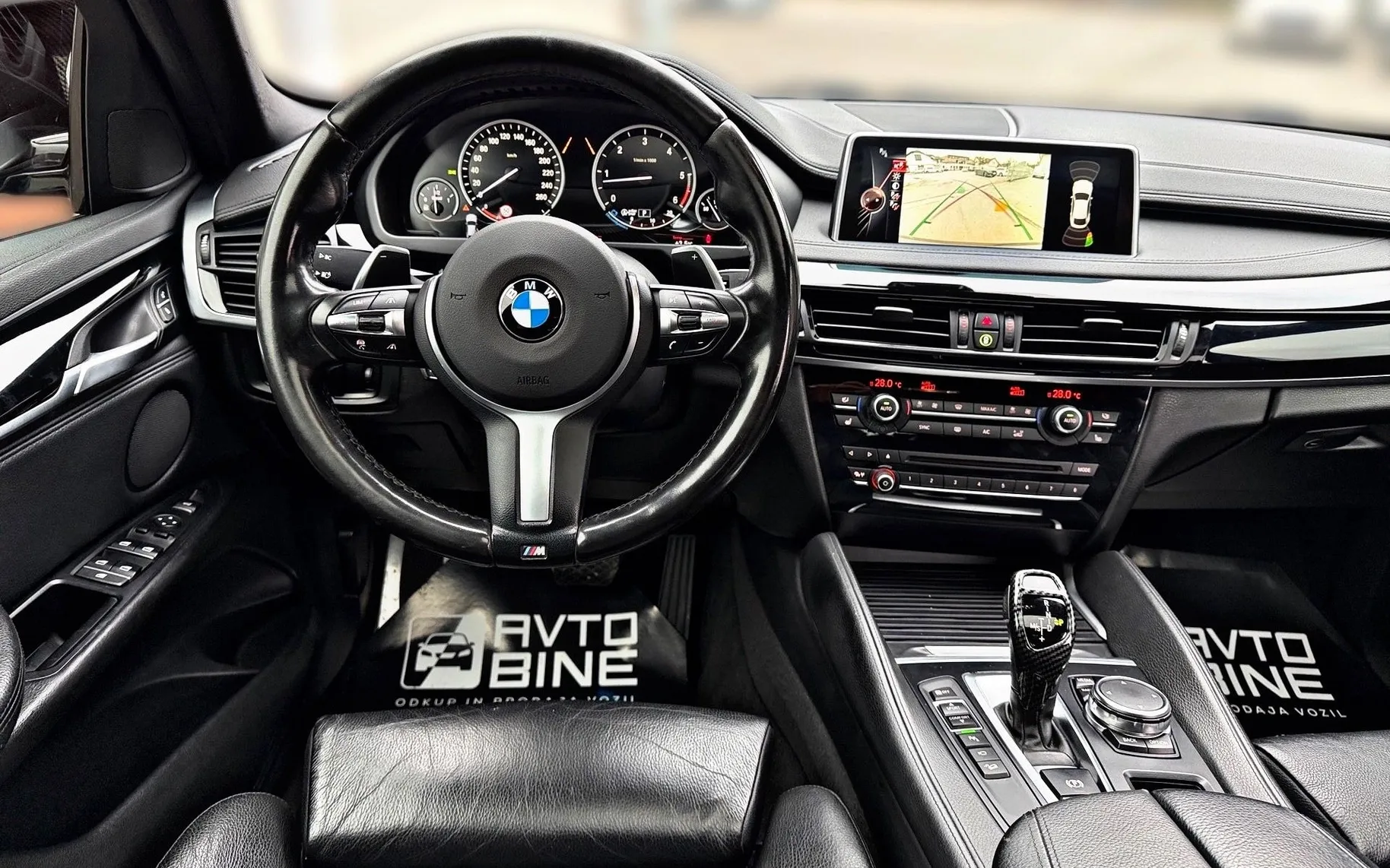 Notranja slika - BMW serija X6: - XDRIVE 4.0D•M PAKET•HEAD UP•ŠIBEDAH•360•ACC•NAVI.. - 11