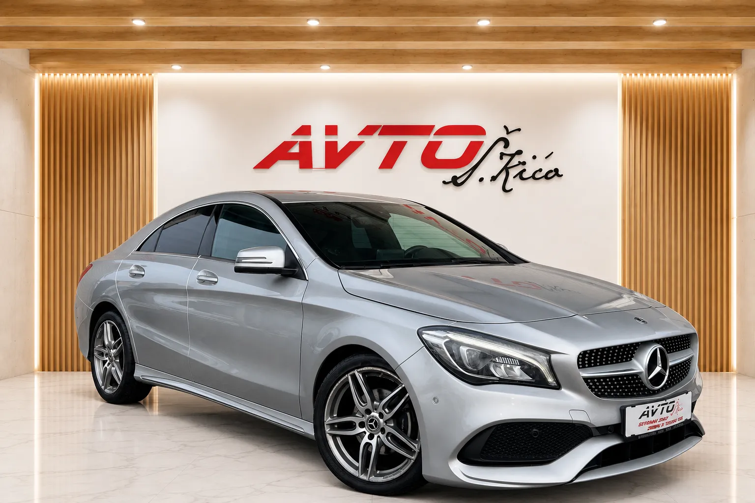 Zunanja slika - Mercedes-Benz CLA-Razred - 180-AMG-69.000KM-BI-XENON-KAMERA-NAVI-LED-GRETJE S - 2